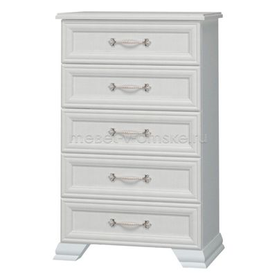 БЗ0019 Комод Грация 5 ящиков. Размер: 700*900*448