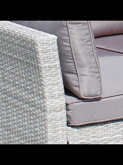 Диван-трансформер из искусственного ротанга AFM-320G Grey