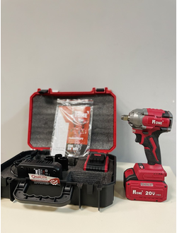 Гайковерт аккумуляторный бесщеточный ударный NUMBER ONE CIW40/3.0-PRO-BL