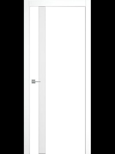 Дверь Геометрия 5 белая эмаль
