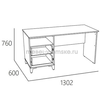 Стол письменный Морти - 041.16