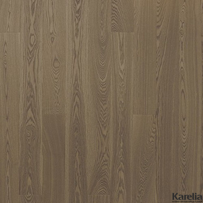 Паркетная доска Karelia Ясень Story 138 Linum Deep Matt 1-полосная матовый лак 2G с фаской толщина 14 мм 2.2 м2