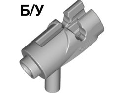 ! Б/У - Minifigure, Weapon Gun, Mini Blaster / Shooter, Light Bluish Gray (15391 6051333) - Б/У