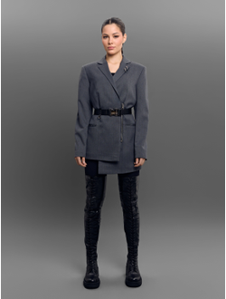 Платье-пиджак MOD-T Серый