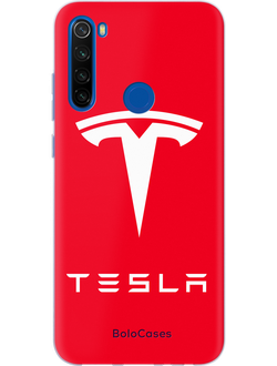 Чехол для Xiaomi с автомобильным дизайном Tesla №15