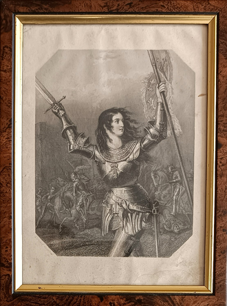 "Жена Потифара" гравюра Gustave Staal / William Henry Mote 1830-е годы