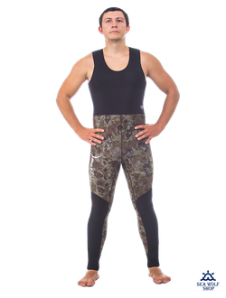 Гидрокостюм неопрен 7мм Marlin SKILUR green р.48