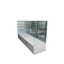 (TSV 33) Прилавок рабочий со стеклянной витриной