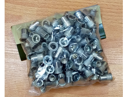 Заклепки резьбовые стальные с насечкой М10х21 мм (150 шт в пакете)