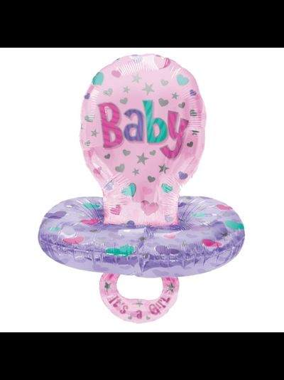 Соска фольгированная для девочки