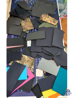 Неопрен заплатки кусок с открытой порой 5мм