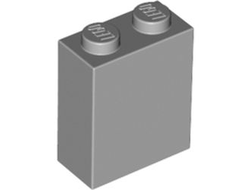 Brick 1 x 2 x 2 with Inside Stud Holder, Light Bluish Gray (3245c / 4211564)