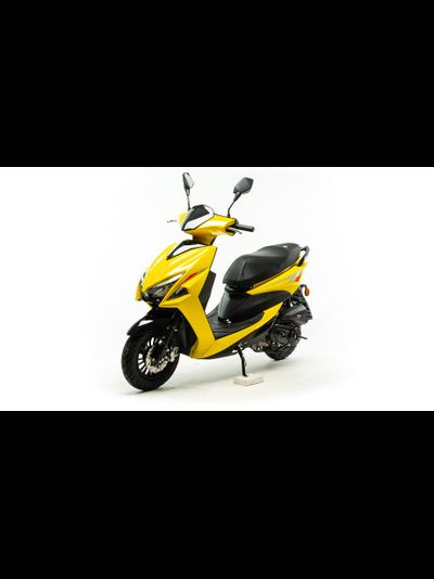 Скутер Motoland FS желтый