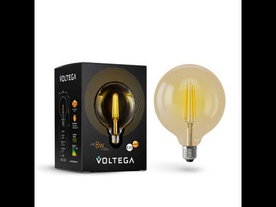 Светодиодная лампа Loft Led G125 8W 2800K E27 DIM 360°, 6838, Maytoni