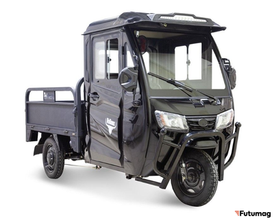 Грузовой электротрицикл Rutrike КАРГО Кабина Универсал 1500 60V1000W
