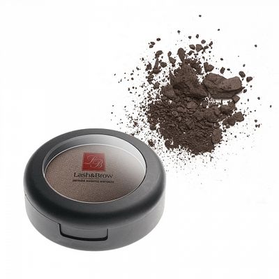 Тени для бровей темно-коричневые