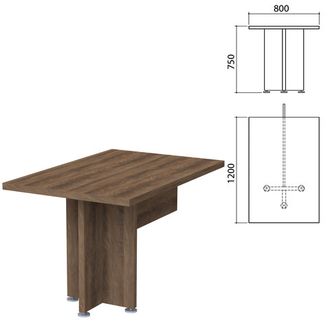 Стол приставной "Приоритет", 800х1200х750 мм, лагос