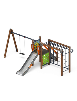 «Счастливое детство» (Город) ДИК 2.01.02-01 H=1200 игровой комплекс