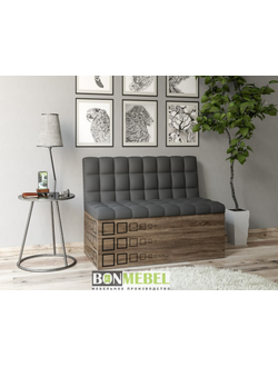 Скамья прямая Денвер Дуб сонома трюфель (Бонмебель)