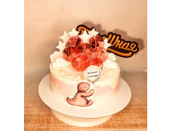 Оформление торта любыми героями на шпажках