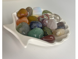 Коллекционные камни в виде галтовки