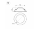 Светильник Arlight IM-CYCLONE-R115-10W  (WH, 90 deg)