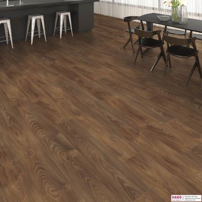 Ламинат Haro Tritty 200 Aqua Орех Варио 544778 33 класс толщина 8 мм с фаской 1.98 м2