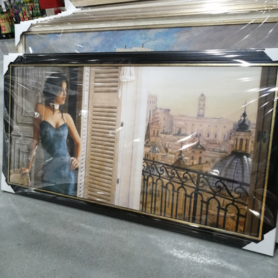 картина в раме 50 х 100 см  John Silver - A Room with a View