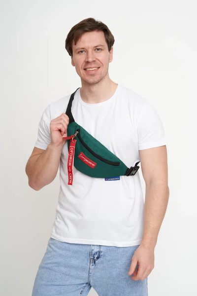 Сумка на пояс Optimum Mini RL, зеленая