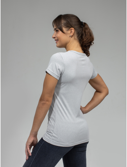 СУБЛ. СЕРЫЙ МЕЛАНЖ ЖЕНСКИЕ размер 52 (XL)