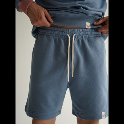 ШОРТЫ УНИСЕКС "ПРИЯТНО" ГОЛУБЫЕ