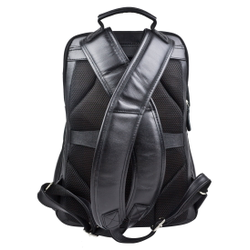 Кожаный рюкзак Bertario black (арт. 3102-01)