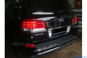 Рестайлинг Lexus LX 570 из 2008 в 2015