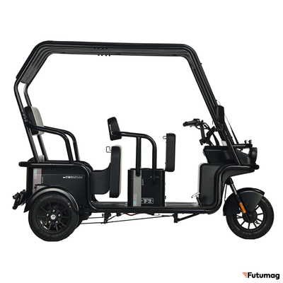 Электротрицикл Wanshida NIPLA 570 60V 1000Вт черный