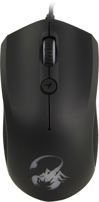 Комплект: Коврик и Проводная Мышь Genius M6-600, черная USB 2.0