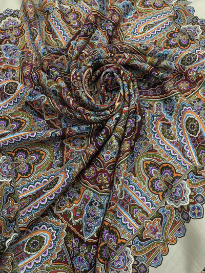 Павловопосадский платок Пряничный домик 1903-2