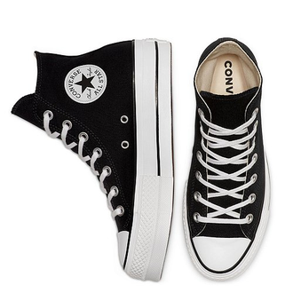 CONVERSE ALL STAR НА ВЫСОКОЙ ПОДОШВЕ ЧЕРНО-БЕЛЫЕ