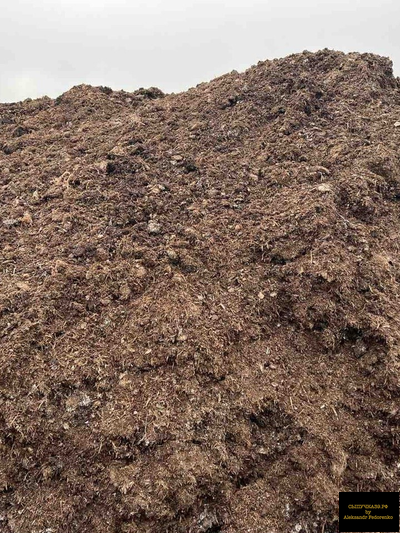 отработанный грибной субстрат