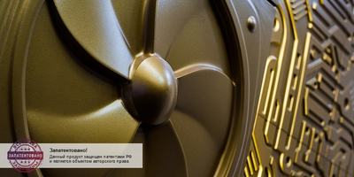 Гипсовая панель FALLOUT артикул M-0018