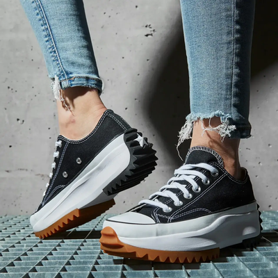 converse Run Star Hike Converse Black Platform