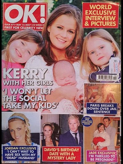 OK! Magazine Issue 571 Victoria Beckham, David Beckham, Иностранные журналы в Москве, Intpressshop