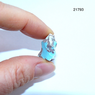 Бирюза натуральная (необработанная) Казахстан арт.21793: 2,7г - 18*15*8мм
