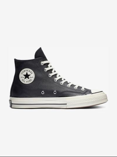 Кеды Converse Chuck Taylor 70 черные высокие кожаные 170369C фото