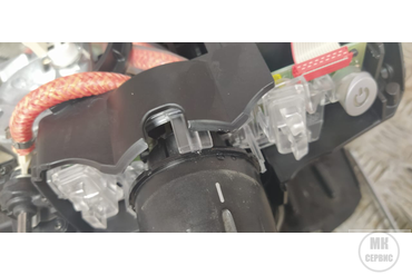 Смазка ручки регулировки