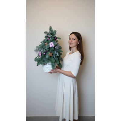 Новогодняя ёлка декор № 1105