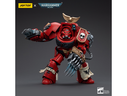 Терминатор Кровавых Ангелов (Warhammer 40k) - КОЛЛЕКЦИОННАЯ ФИГУРКА 1/18 Blood Angels Assault Terminators Brother Nassio (JT5512) - JOYTOY