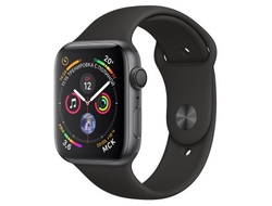 Apple Watch Series 4 44mm Aluminum Case with Sport Band (Серый космос/Чёрный)