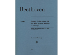 Beethoven. Sonate F-dur op.24 für Violine und Klavier (Frühlingssonate)