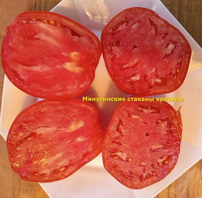 Томат Минусинские стаканы красные