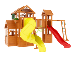 Детская площадка IgraGrad Клубный домик Макси с трубой Люкс